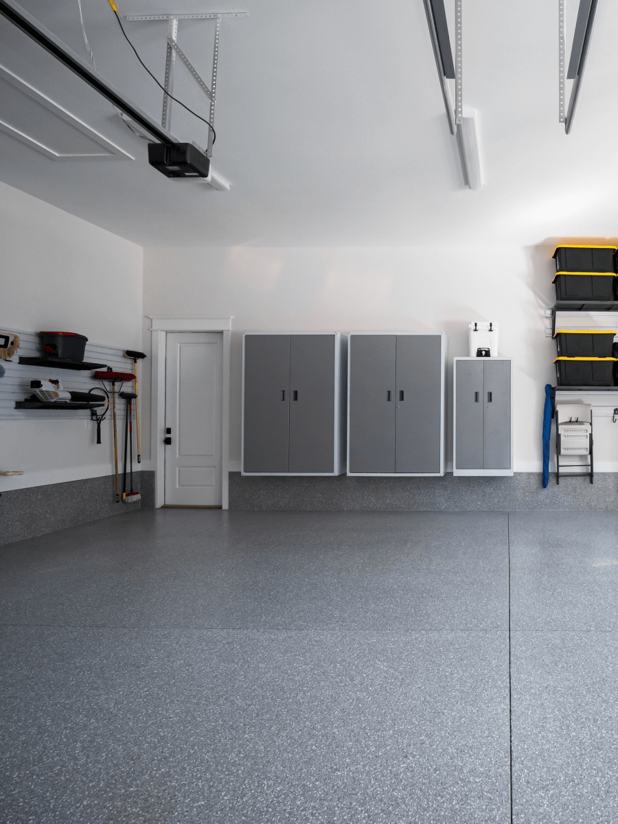 Polyaspartic Garage Floor-min