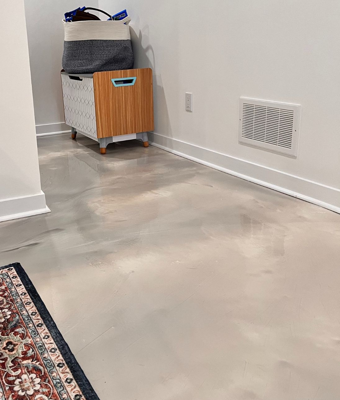 living room floor