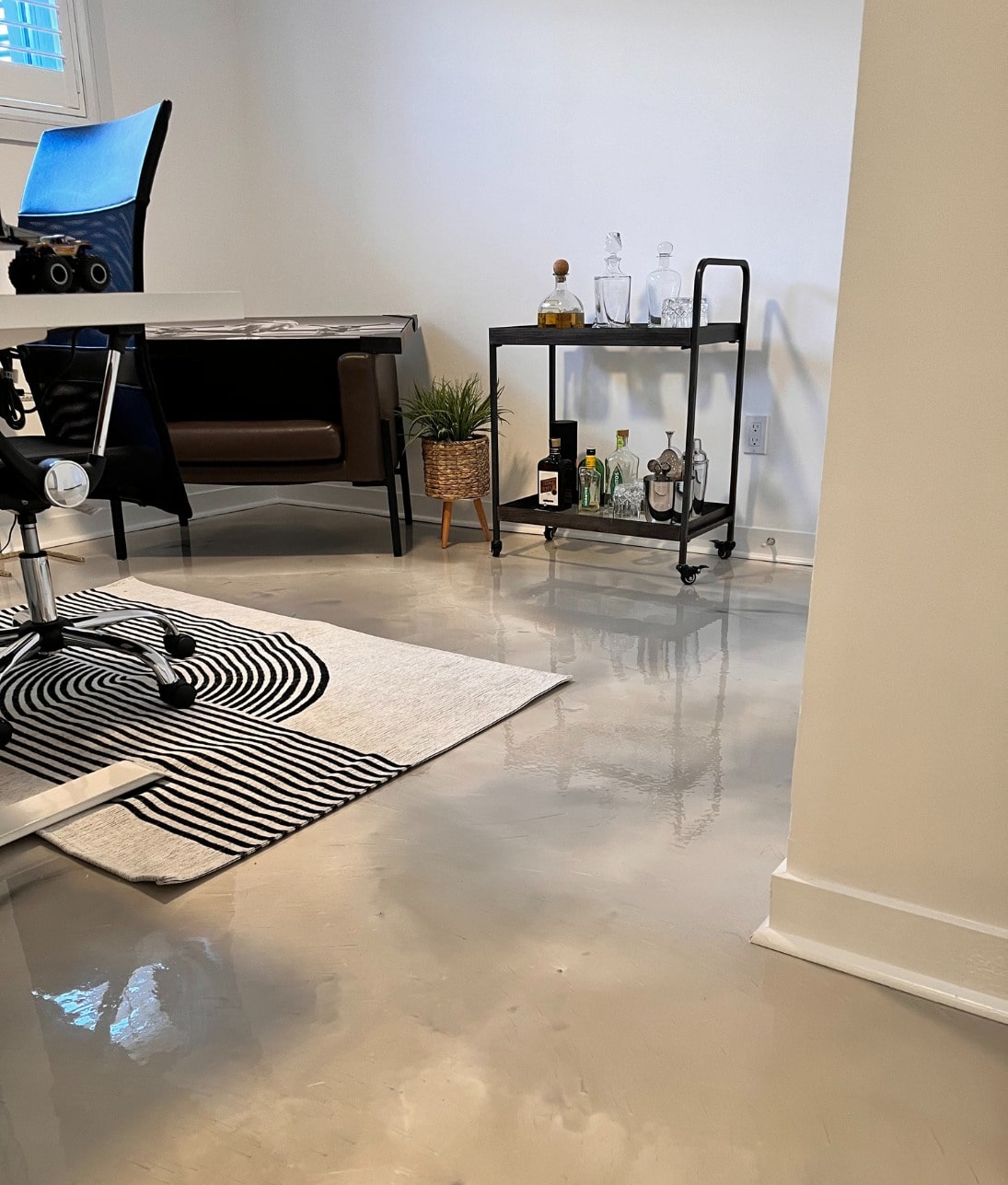 basement floor